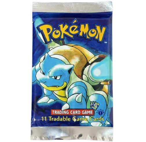 Pokemon 1st Edition Base Set: Blastoise Booster Pack