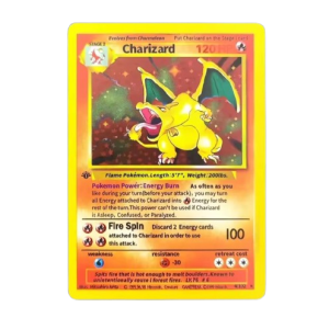 Charizard – Base Set 1st Edition - English Holo Version