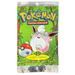 Pokemon 1st Edition: Jungle Booster Pack (Wigglytuff artwork)
