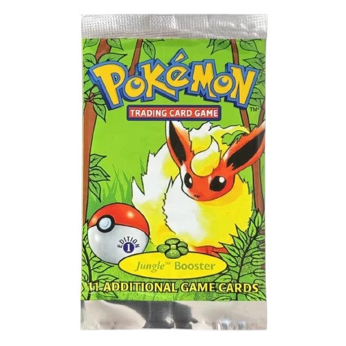 Pokemon 1st Edition: Jungle Booster Pack (Flareon artwork)