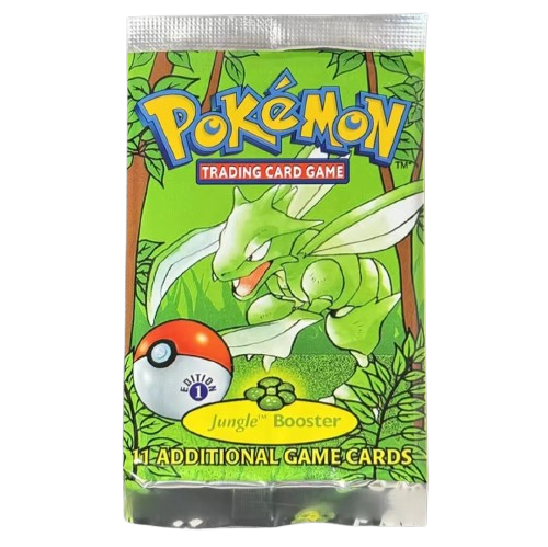 Pokemon 1st Edition: Jungle Booster Pack (Scyther artwork)